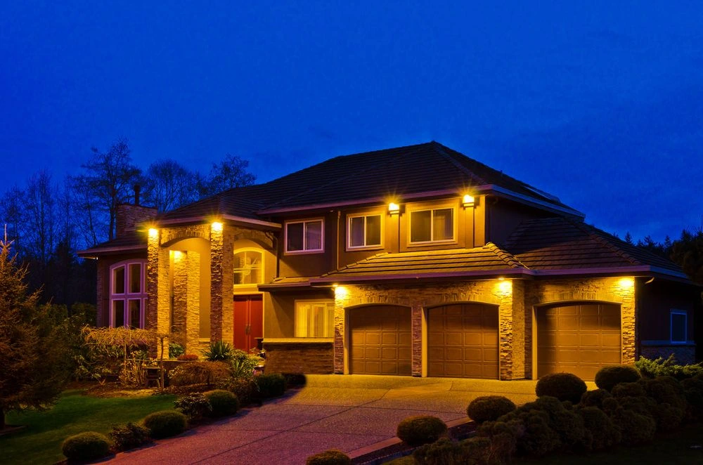 Beautiful holiday lights display
